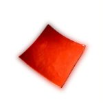 ceramiczny talerz czerwony