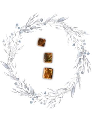 ceramiczne kolczyki i pierścionek