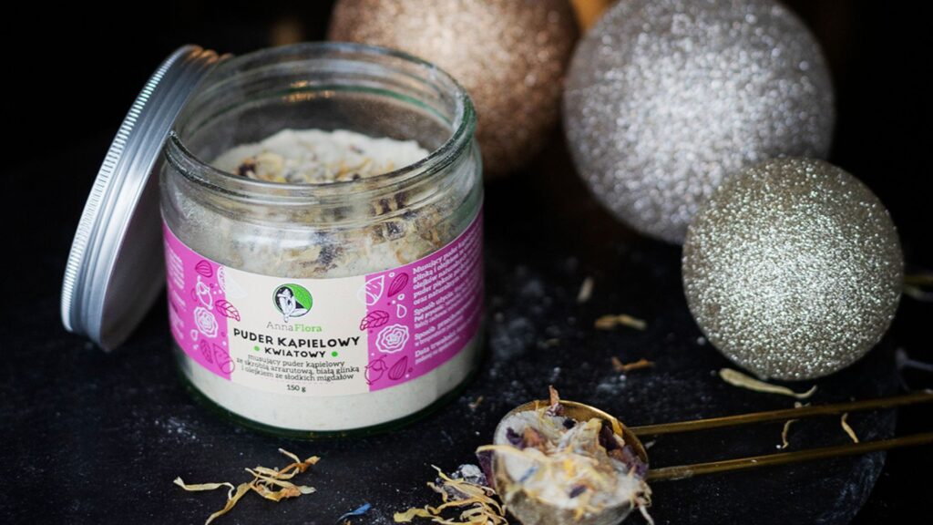 świąteczny prezent dla kobiety w każdym wieku - puder do kąpieli