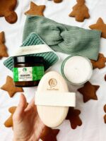 zestaw do pielęgnacji ciała śnieżne zmysłowe spa