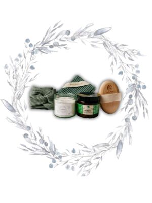 zestaw do pielęgnacji ciała śnieżne spa