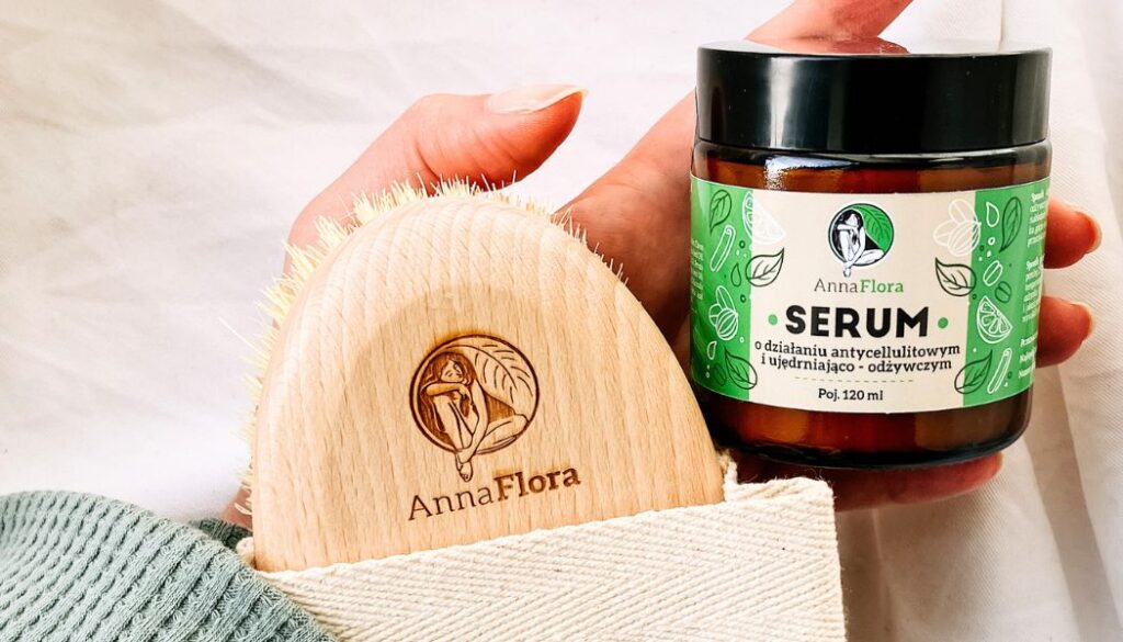 szczotkowanie na sucho zestaw annaflora