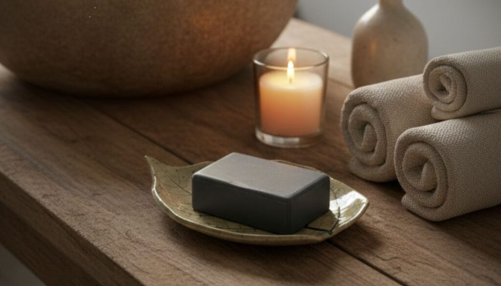 ceramika handmade do łazienki jak dbać mydelniczka annaflora