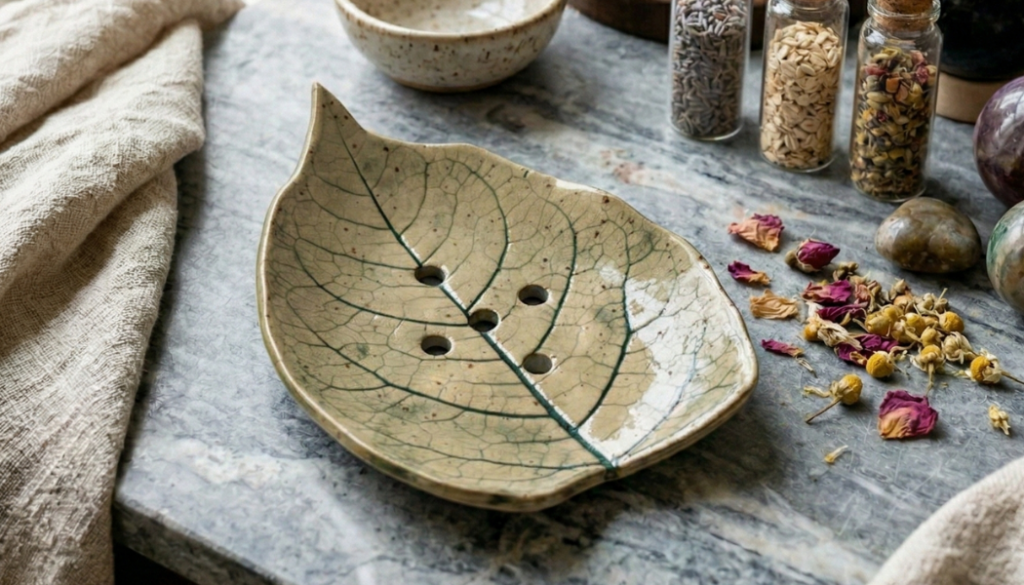 ceramiczna mydelniczka handmade