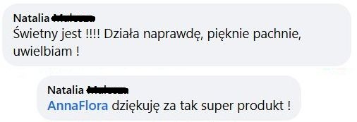 Opinia klientki AnnaFlora